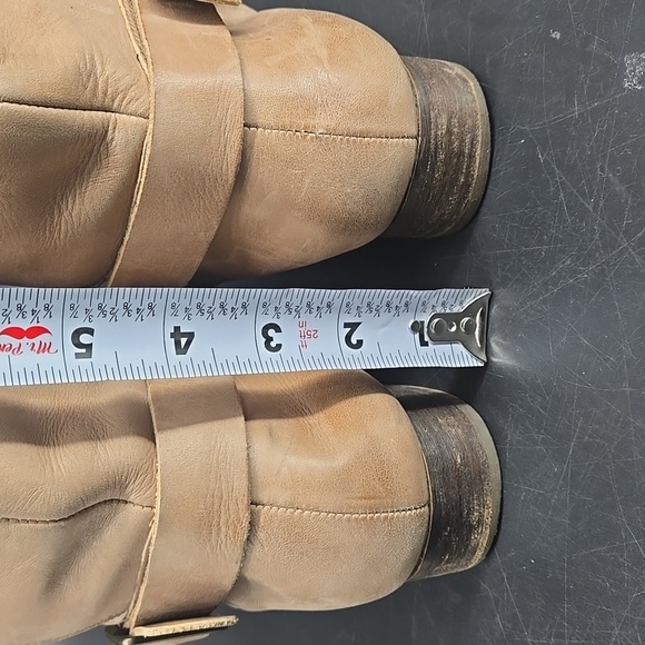 Vince Camuto Boots Shada Soft Leather Tan 8.5 - Picture 7 of 12